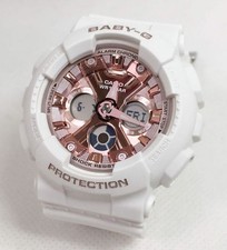 BABY G CASIO BA 130 7A1JF Quartz Gift Wristwatch baby g Handwritten Message Card