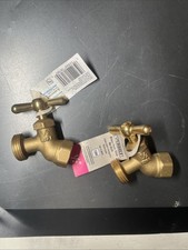 Everbuilt Hose Bibb, 1/2" FIP x 3/4" MHT, Brass, Multi-Turn Valve, Lot Of 2