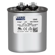 35 uf/MFD 370-440 VAC volts Oval Run Capacitor 50/60 Hz -Lot-1