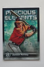 2023 Bowman Platinum - Precious Elements Jackson Holliday #PE-11 (RC)