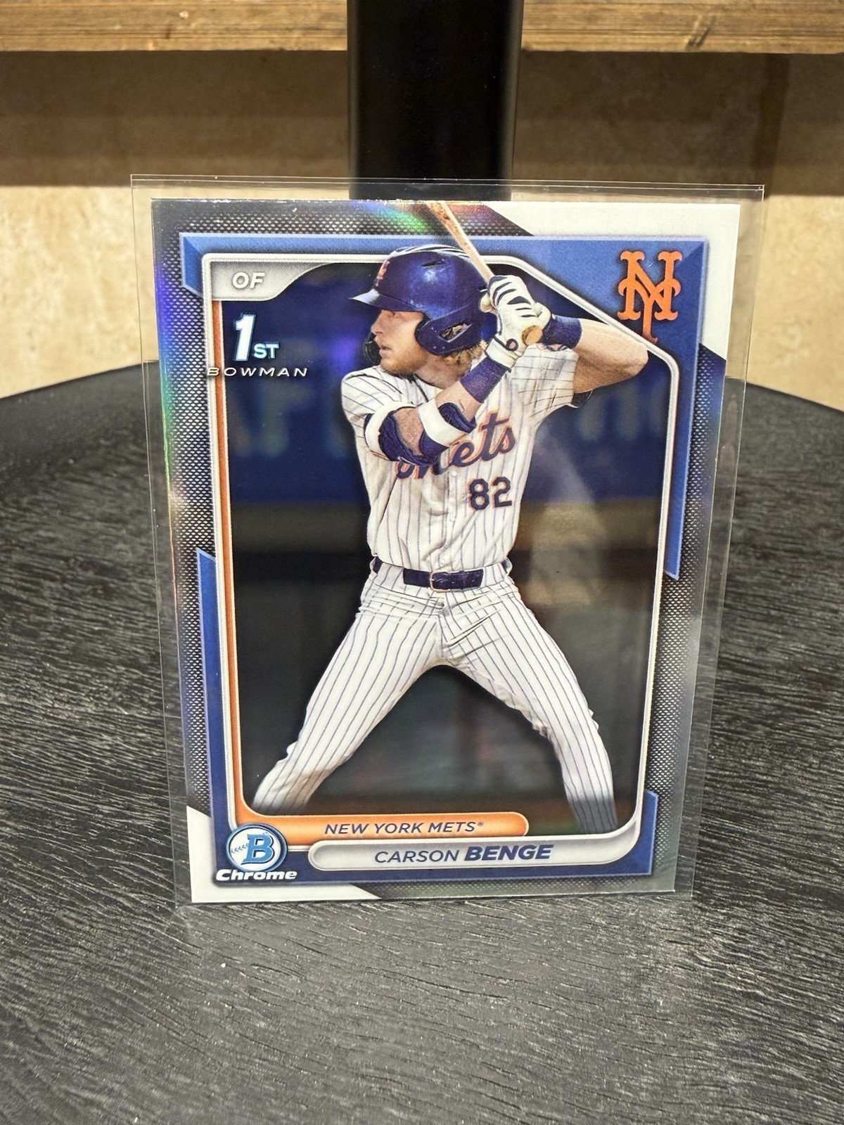 2024 Bowman Draft - Chrome Carson Benge #BDC-28 Refractor (RC)