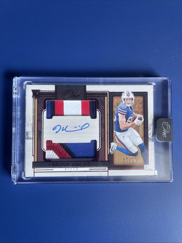 2023 Panini One Dalton Kincaid RC Dual Patch Auto 12/25🔥🔥