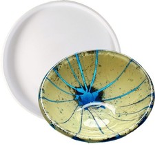 Round 11  Deep 1"Round Dam Patty Mold Glass Fusing