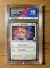 Pokemon TCG Destined Rivals Team Rocket's Meowth 149/182 Cosmo Holo ACE Mint 10