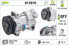 Kompressor Klimaanlage VALEO RE-GEN - AT 813910 +102.34€ Pfand für CHEVROLET 12V