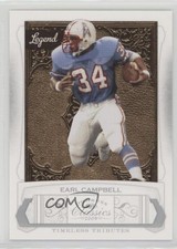2009 Donruss Classics Legend Timeless Tributes Silver /100 Earl Campbell HOF 1u6