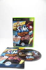 Refurbished Original Xbox The Sims Bustin' Out Complete CIB Excellent Mint Clean
