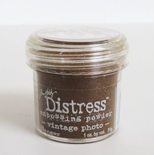 RANGER Tim Holtz DISTRESS VINTAGE PHOTO Embossing Powder 1 oz. Jar