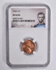 MS66 RD 1945-S Lincoln Wheat Cent NGC Special Lbl *7894