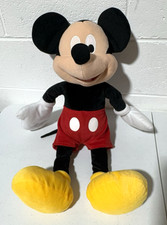 Disney Mickey Mouse Plush Stuffed Animal Toy Black Red Yellow White 25