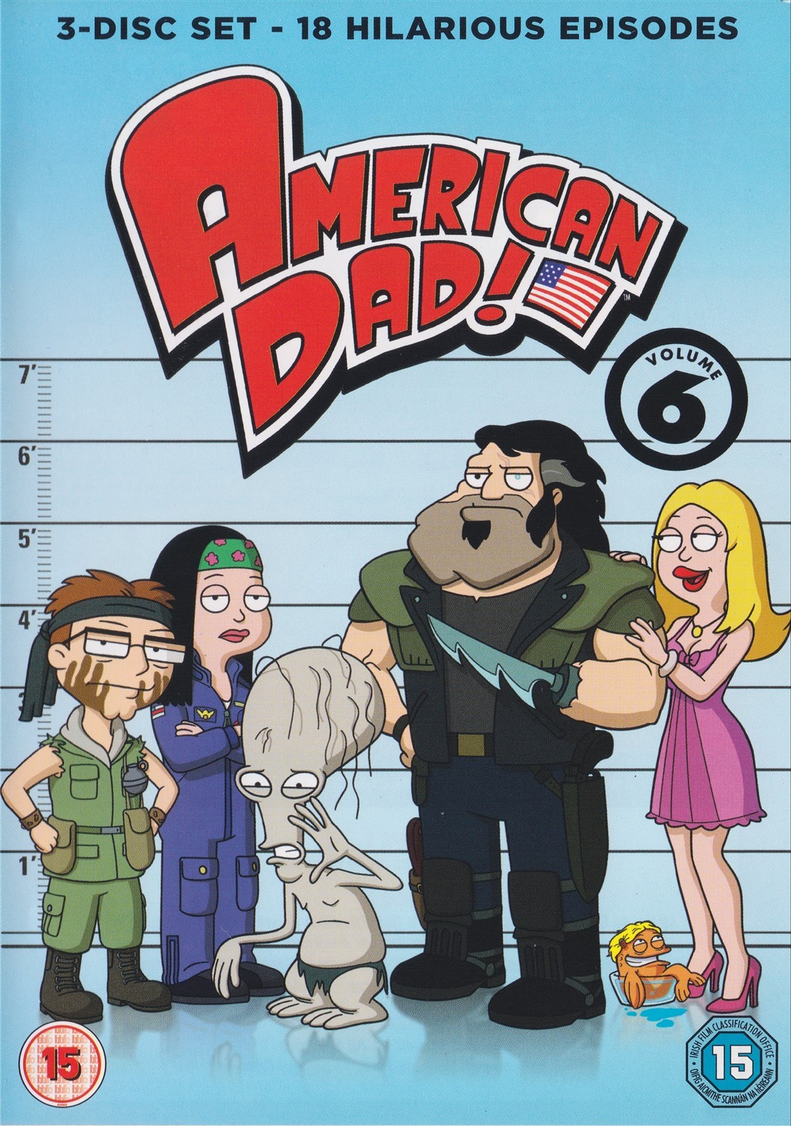 American Dad! Fully Exposed - Volume 6 - NEW Region 2 DVD