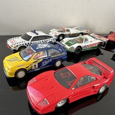 Scalextric Ferrari F40 Escort Cosworth Police rover 3500 x8 voitures *NON TESTÉ* 
