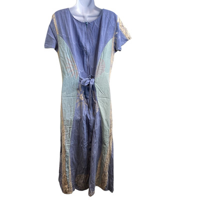 Vintage The Daily Planet Blue Maxi Dress Size L Cali Boho Y2K Retro 90's  Vibes | eBay