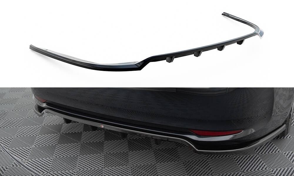 Splitter arrière Maxton de qualité supérieure en ABS pour Toyota Avensis Sedan Mk3