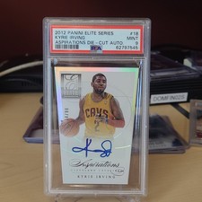 2012-13 Panini Elite Kyrie Irving RC Auto /98 PSA POP 1 Higher