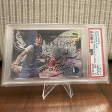 Topps 2025 Cooper Flagg Clutch City Prospects CC-1 BLK Holo Foil /10 PSA 10