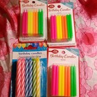 Betty Crocker Birthday Cake Candles Neon Multicolor Solid/Spiral 24 Pack 2.5 in — photo 3