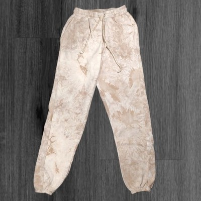 DIP 29'' Batik Jogging Hose aus Vlies in Hellbraun Damen Größe XS/22''