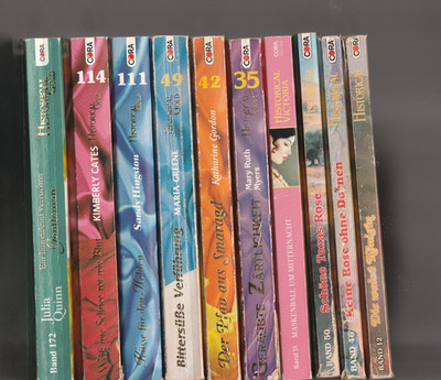 +++ 10 x HISTORICAL ROMANE - CORA VERLAG +++ D +++ T