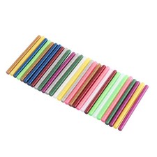 30 Pcs Mix Color Hot Melt Glue Stick 7mm ×100mm Mini Melt Glue Sticks Mini 0.34 per stick