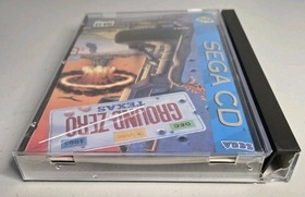 Ground Zero Texas Sega CD CIB W Both Discs Manual Tested Working