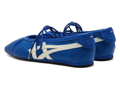 靴 Onitsuka Tiger GYMNARINA Onitsuka Tiger GYMNARINA 1182A704 400 DAZZLING BLUE CREAM Women's