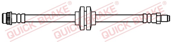 Quick Brake Bremsschlauch FüR Dacia Dokker 1.6 LPG Lodgy Sce 115 Duster-image