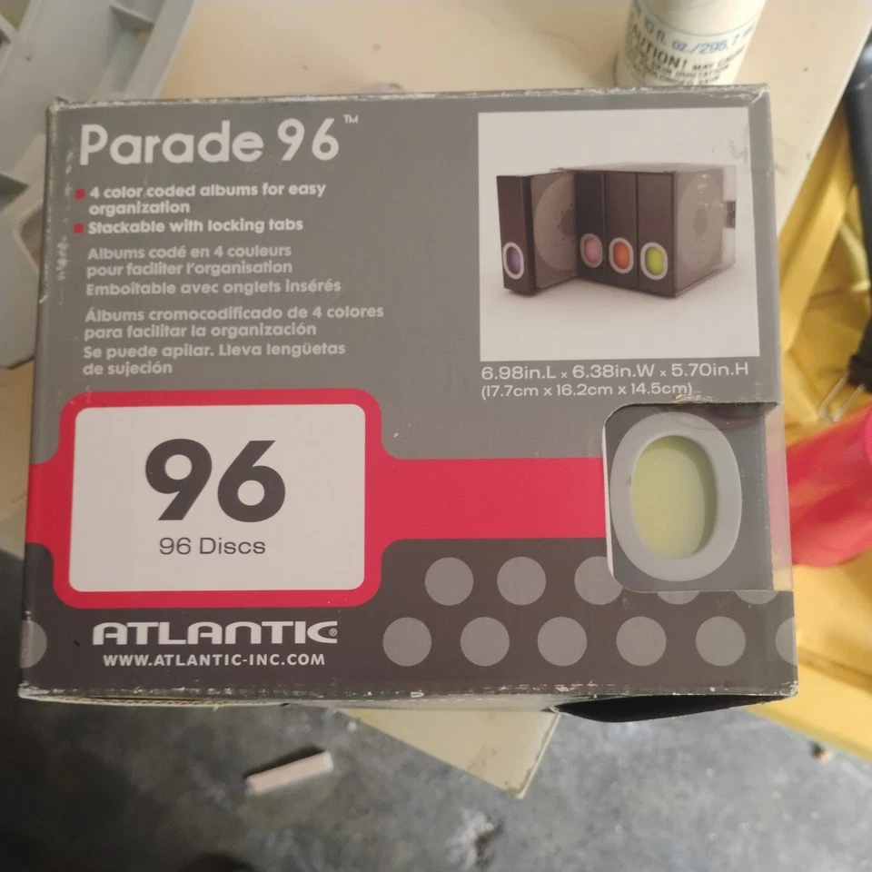 Atlantic Parade 96 CD/DVD/игры диск хранения новый - Изображение 3 из 4