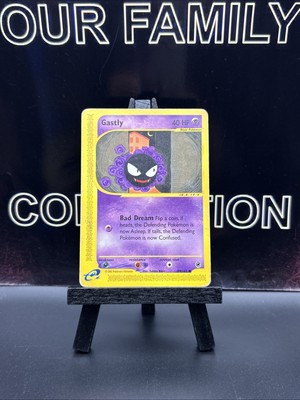 Ghastly 英語版 109/165 Gastly 109/165 Pokémon TCG Expedition Regular Common 2002 MP | eBay