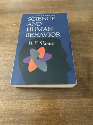 Science And Human Behavior - Paperback By Skinner, B.F GOOD NO MARKS ON TEXT