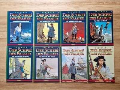Der Schrei des Falken - Band 1-8 komplett - Pellerin - Comicplus+ - 1.Auflage