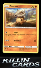 Cubone 52/111 Pokemon Common SM - Crimson Invasion Card NM