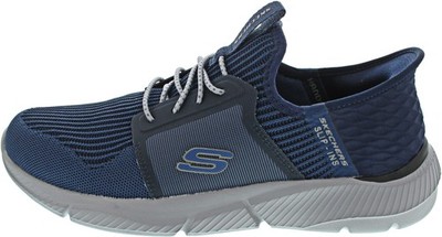 Skechers Slip-Ins:Ingram-Brackett Herren Slipper blau kombi