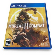 Mortal Kombat 11 Sony PlayStation 4 PS4 Fighting Game WB Games 2019 No Manual