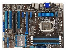 For ASUS P8H77-V LE Motherboard H77 LGA1155 DDR3 32G VGA DVI HDMI ATX Tested ok