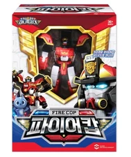 MINI FORCE Season 6 Strongest Police Fire Cop Robot Toy Action Figure