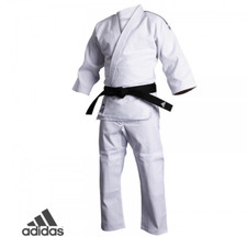 Adidas Judo Uniform J500 White Adidas Judo Gi Trainning Beginner Uniform (FEDEX)