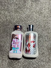 Lot 2 8oz Bath And Body Works twisted peppermint BodyLotion See Description  