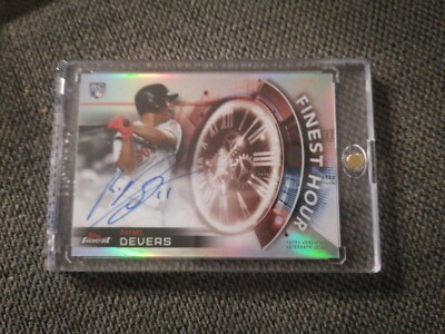 Rafael Devers - 2018 Topps Finest - Finest Hour