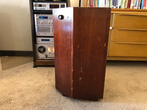 Vintage Electro-Voice Aristocrat 1 speaker & cabinet + Original Paper Tag NICE ! - Picture 8 of 11