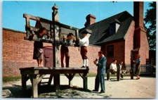 Postcard - Public Gaol, Williamsburg, Virginia