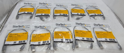 Lot of 10 StarTech 1ft/30cm  Mini USB 2.0 Cable - USB A to Mini B