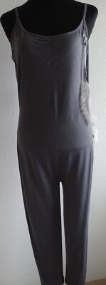 Neu - More & More Damen Jumpsuit Overall Gr. 36 38 S M Hosenanzug grau Träger