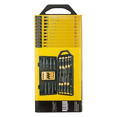 Stanley 68-0002C Cushion Grip Screwdriver Set - Chrome Vanadium Steel and Rubber