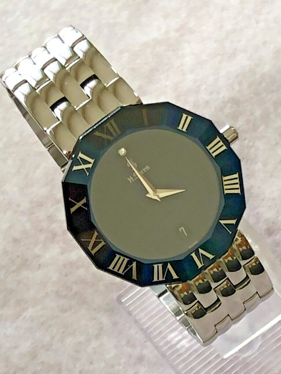 H. STERN Watch SAFIRA Stainless Bracelet Sapphire Collection H. STERN Watch SAFIRA Stainless Bracelet Sapphire Collection