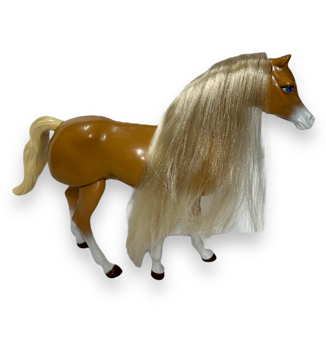 Vintage 1998 Barbie Walking Beauty Horse Really Walks, Neighs And