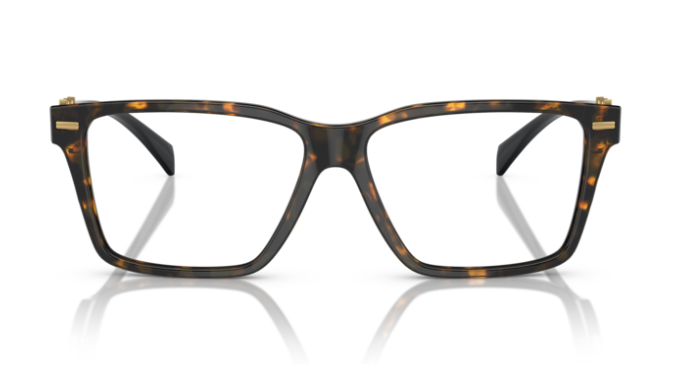 Versace VE3335F 5404 Havana Brown Women Eyeglasses Authentic NEW Versace 0VE3335 5404 Women main image 4
