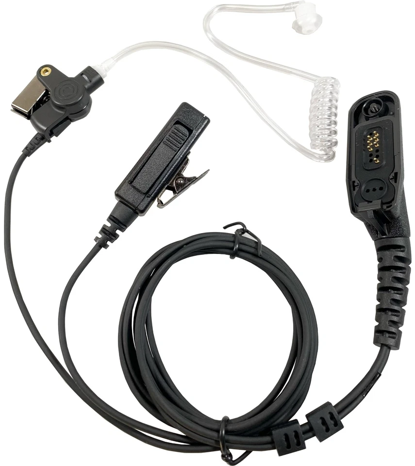 2x Earpiece Headset for MOTOROLA XPR7550e XPR6350 XPR6550 XPR7550 APX4000 6000 - Image 2 of 4