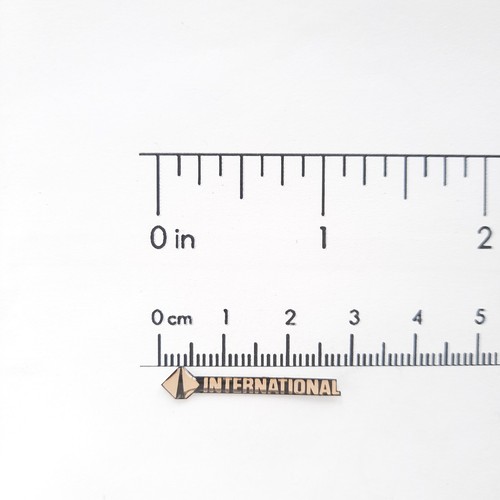 RC 1/14 1/10 TRUCK EMBLEM Handcrafted Scale Realistic Badge Tamiya Hauler TRX6 - Picture 28 of 146