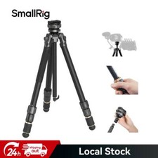 SmallRig Kohlefaser Stativ 59" Fotografie Stativ, multikompatible Montageplatte
